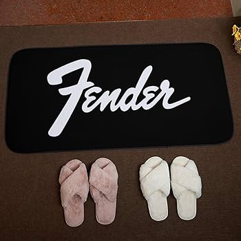Amazon | Fender Logo カーペット ラグマット 絨毯 フロアマット